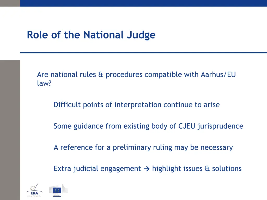 role of the national judge 1