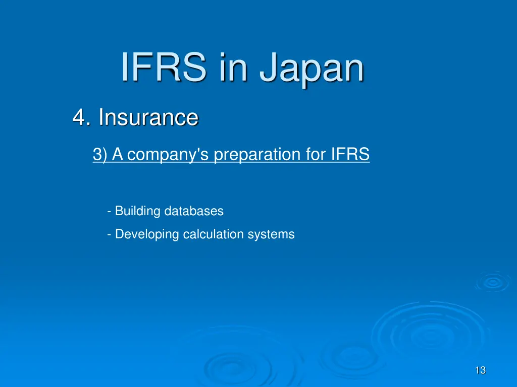 ifrs in japan 11