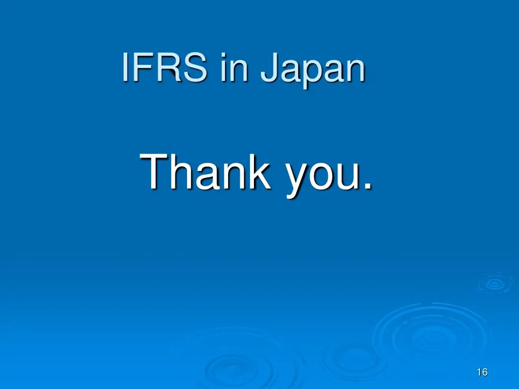 ifrs in japan 14