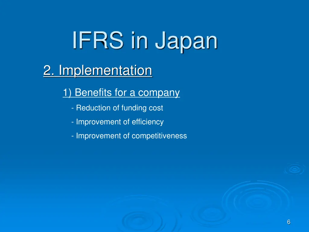 ifrs in japan 5