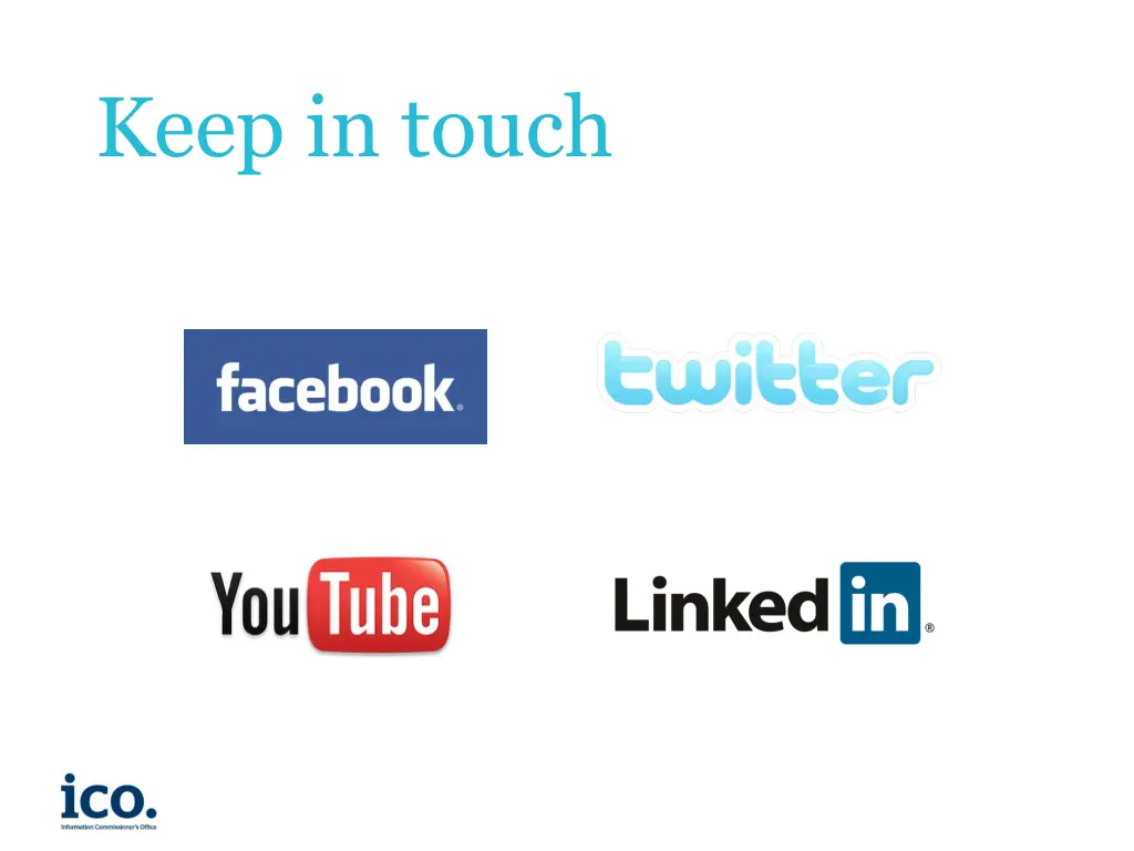 keep in touch