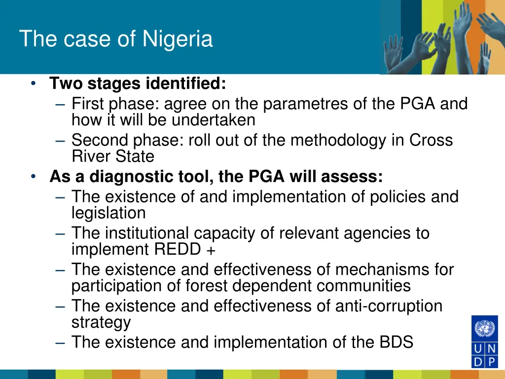 the case of nigeria