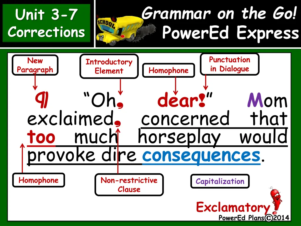 grammar on the go powered express 2