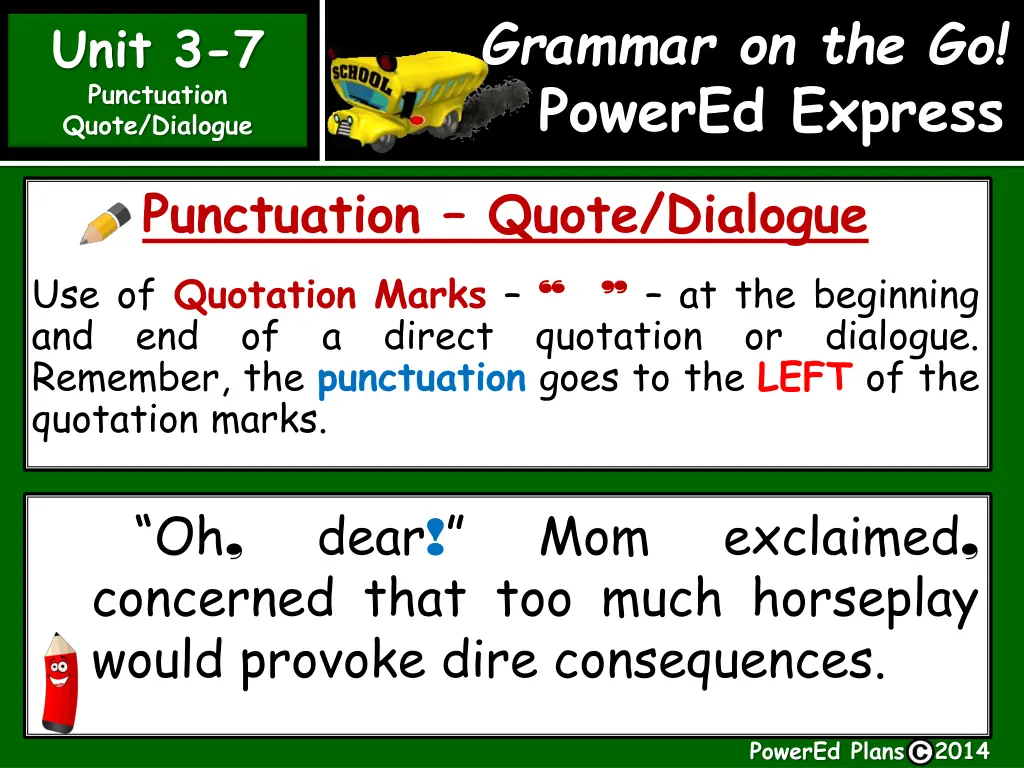 grammar on the go powered express 4