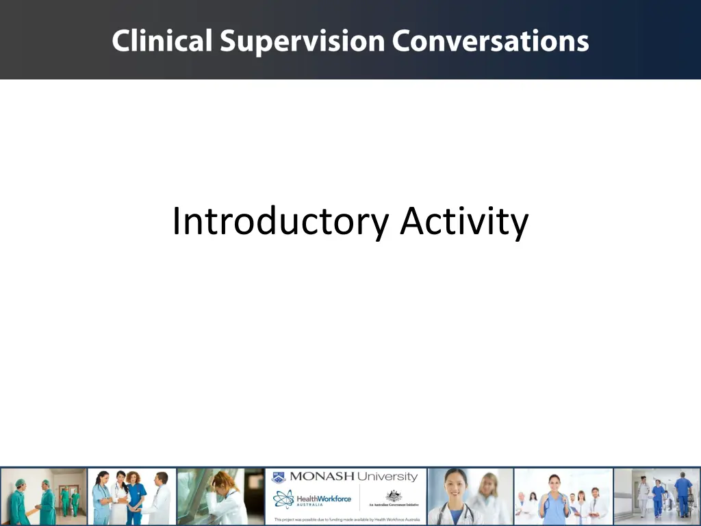 introductory activity