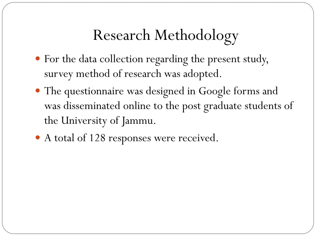 research methodology