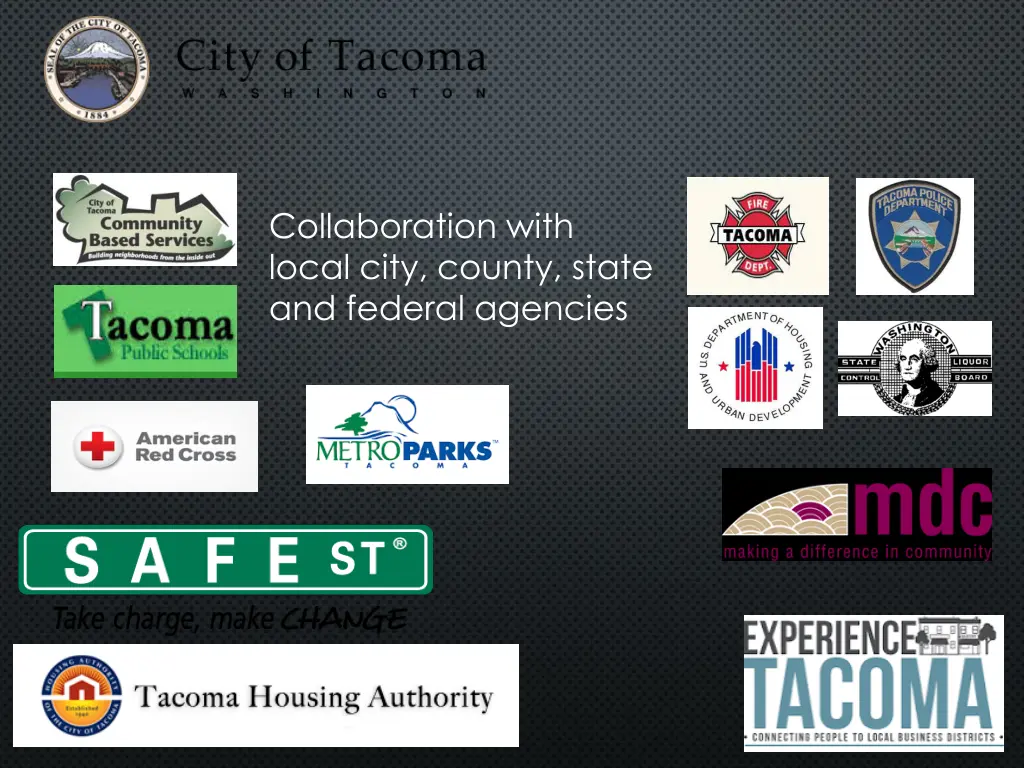 collaboration with local city county state