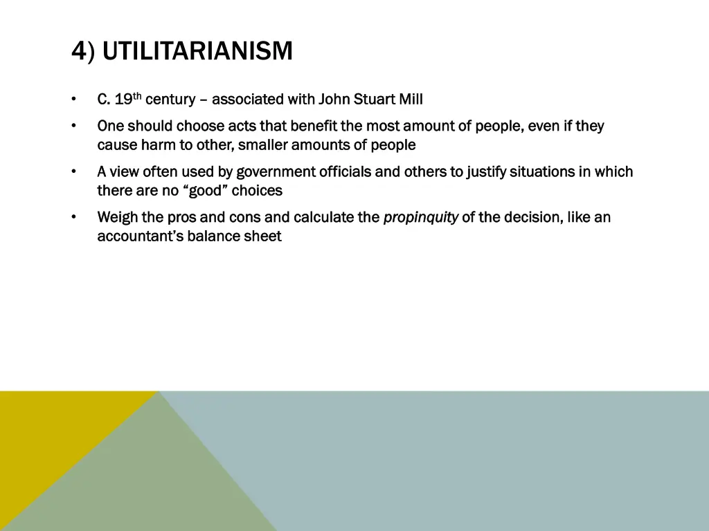 4 utilitarianism