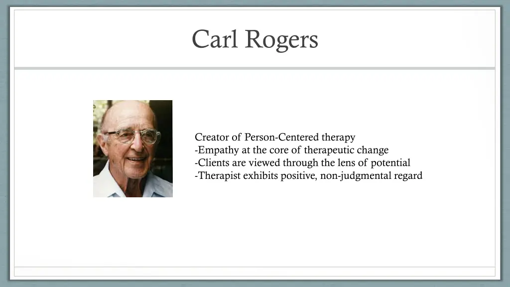 carl rogers