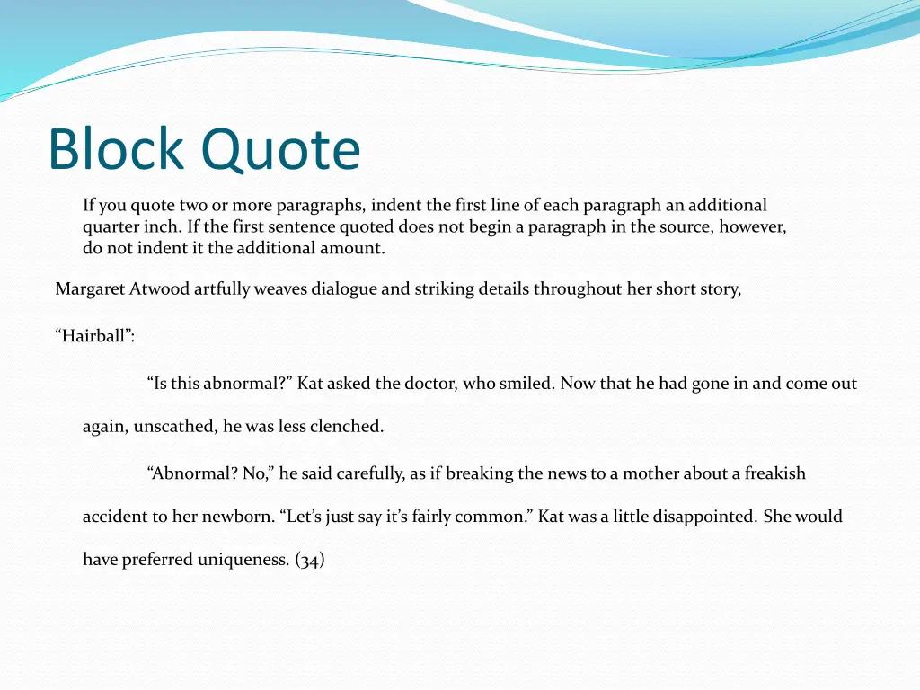 block quote 1