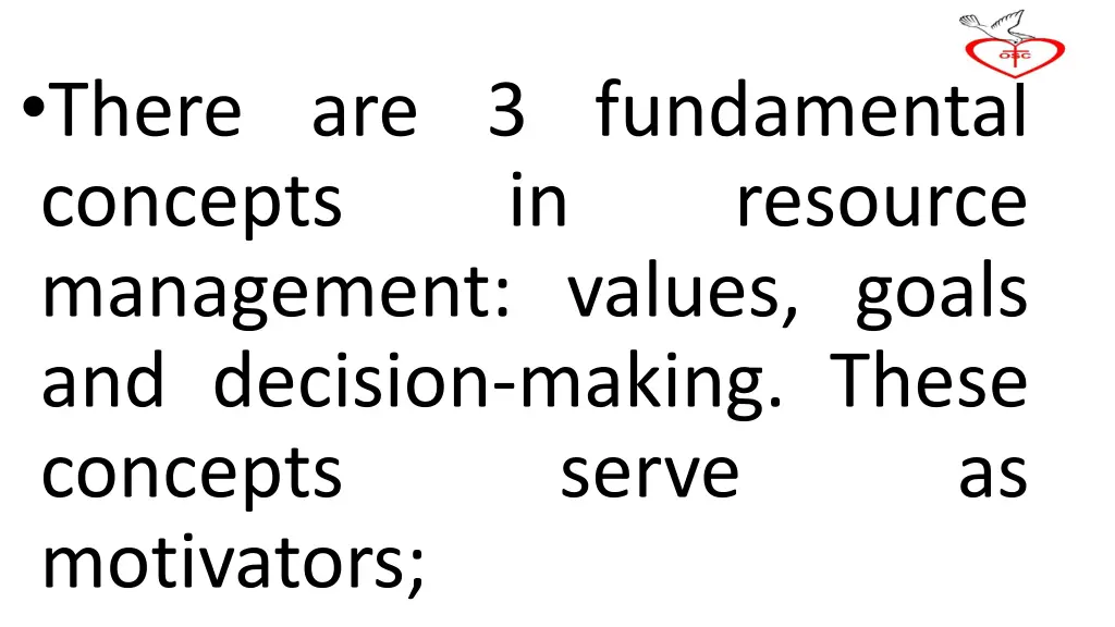 there are 3 fundamental concepts in management