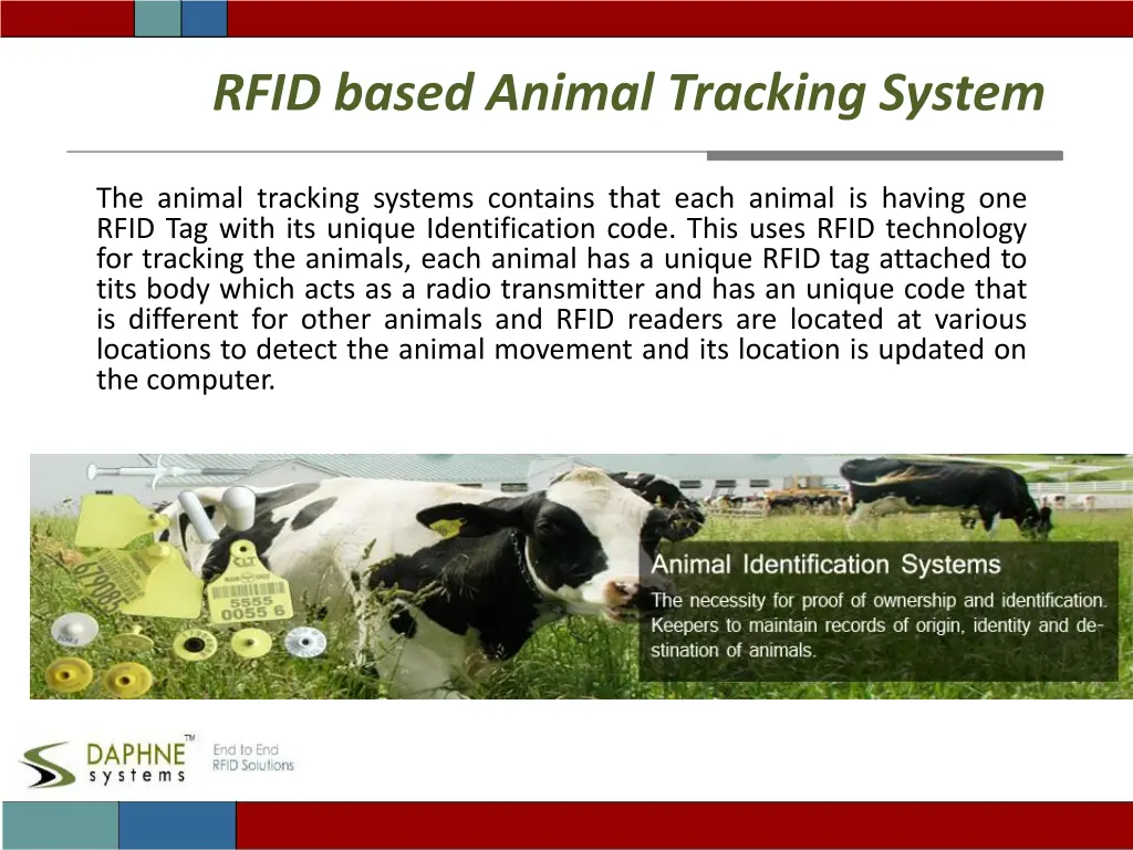 rfid based animal tracking system