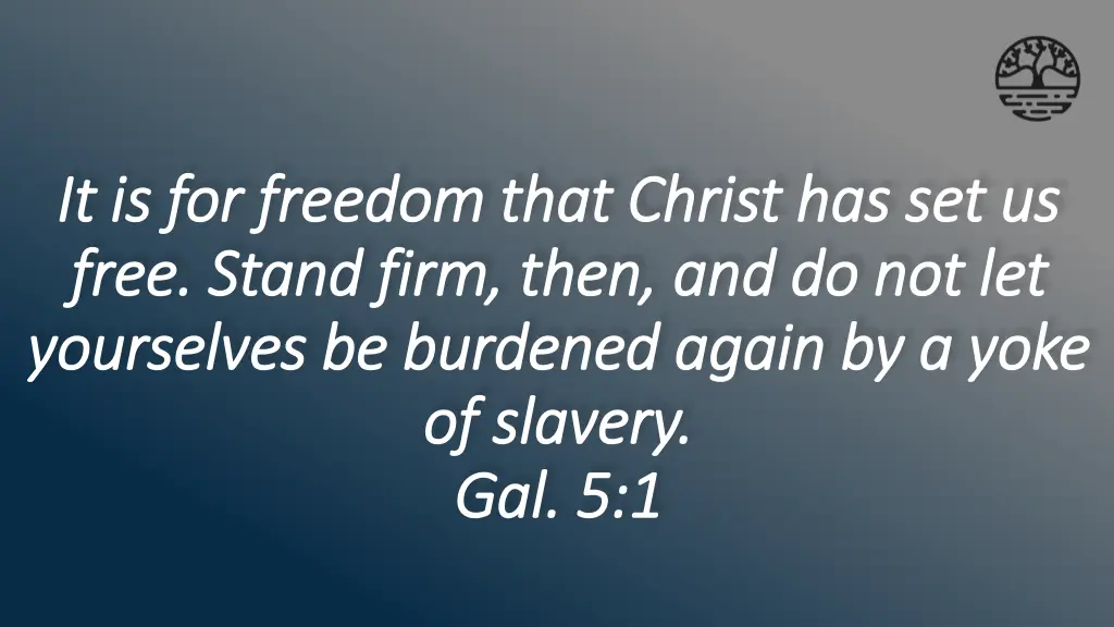 it is for freedom that christ