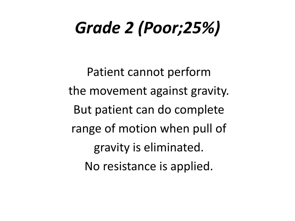 grade 2 poor 25