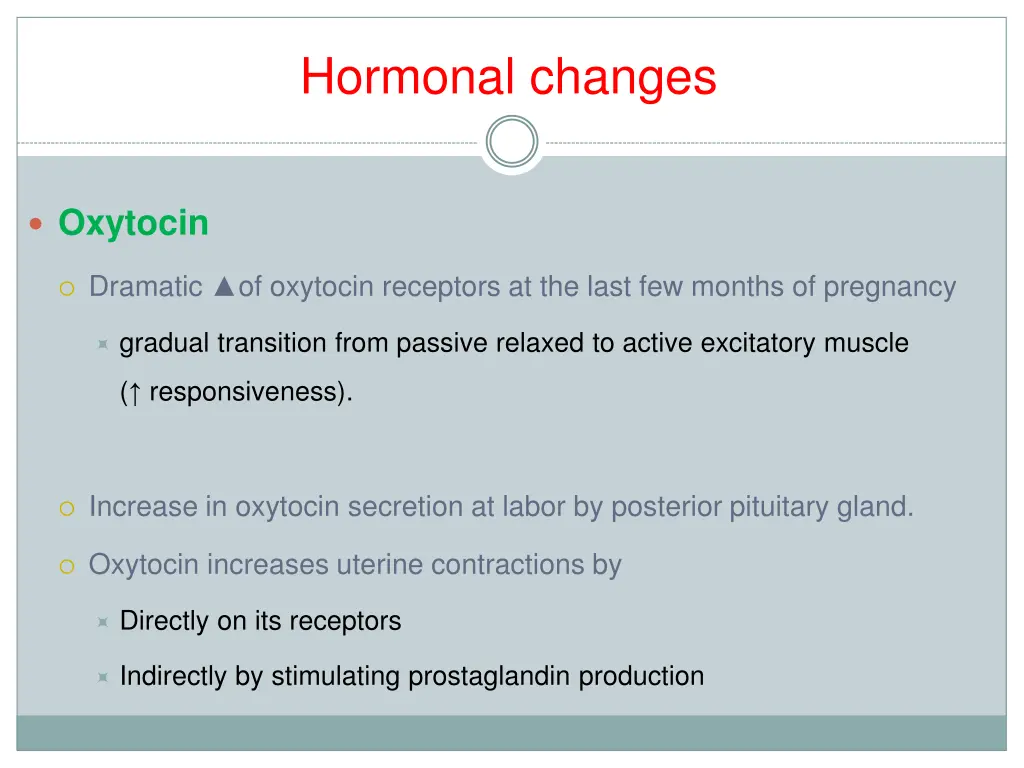 hormonal changes 2