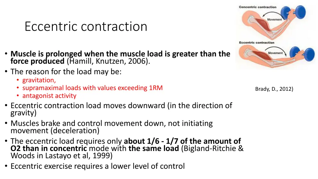 eccentric contraction