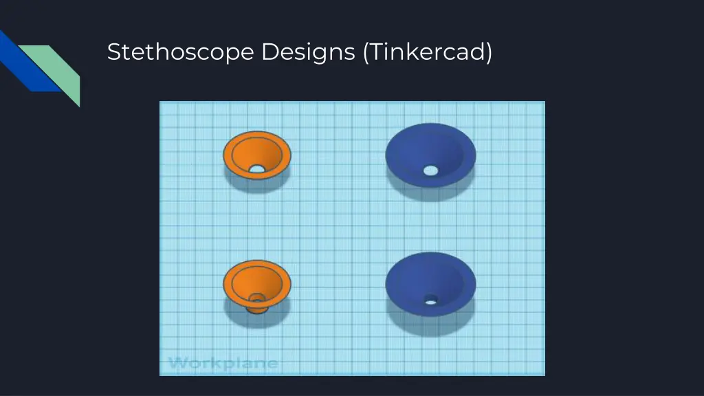 stethoscope designs tinkercad