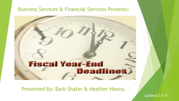 business services financial services presents