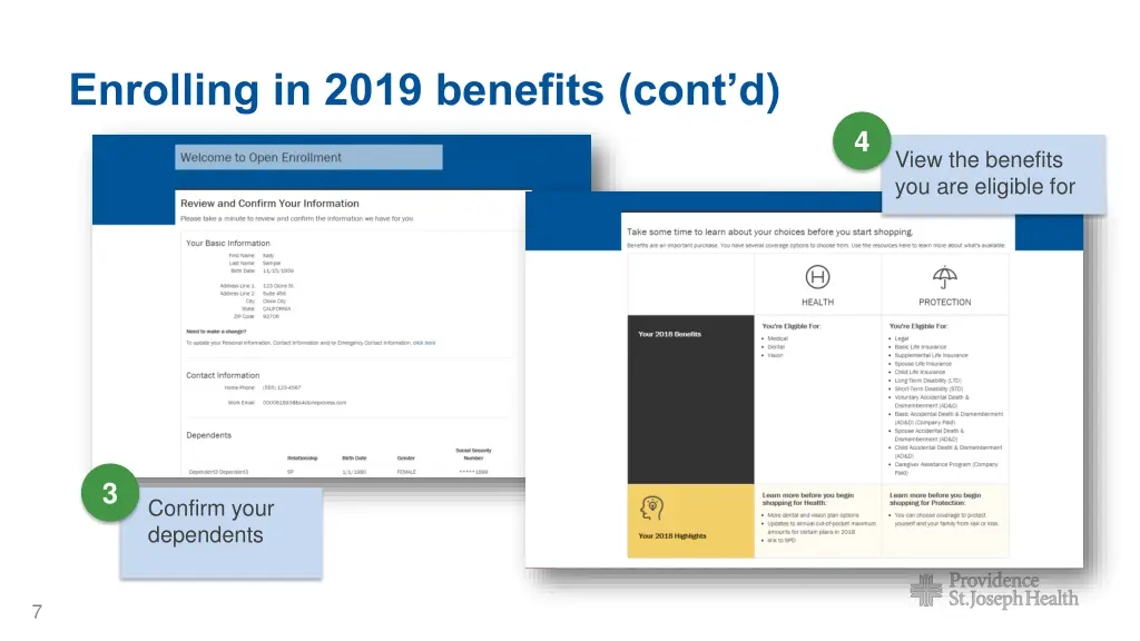 enrolling in 2019 benefits cont d