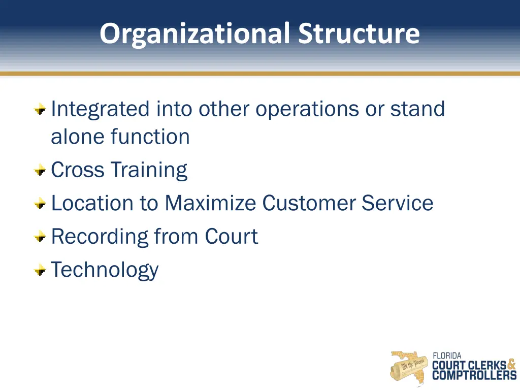 organizational structure