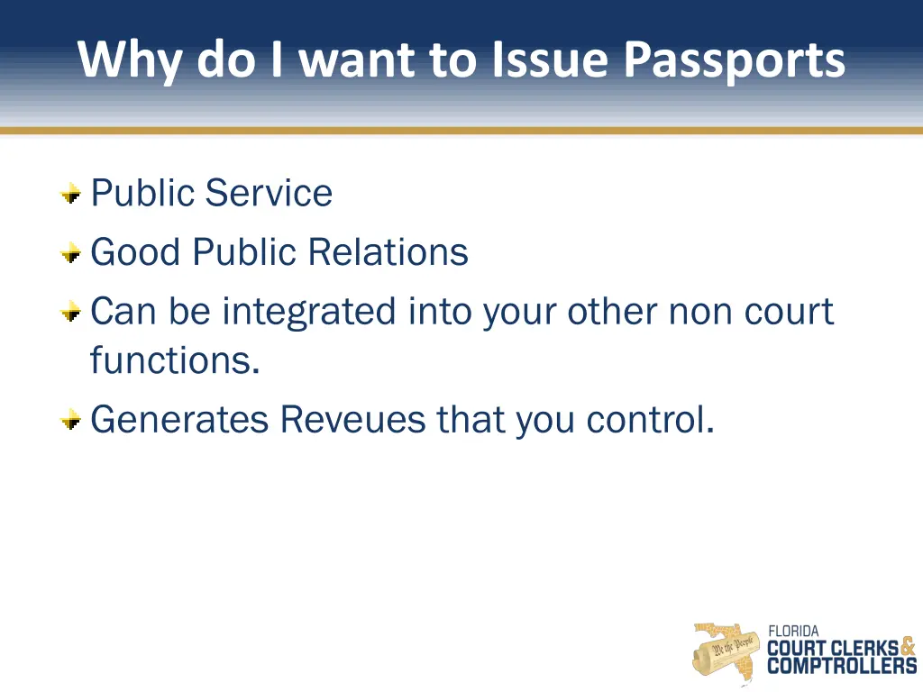 why do i want to issue passports