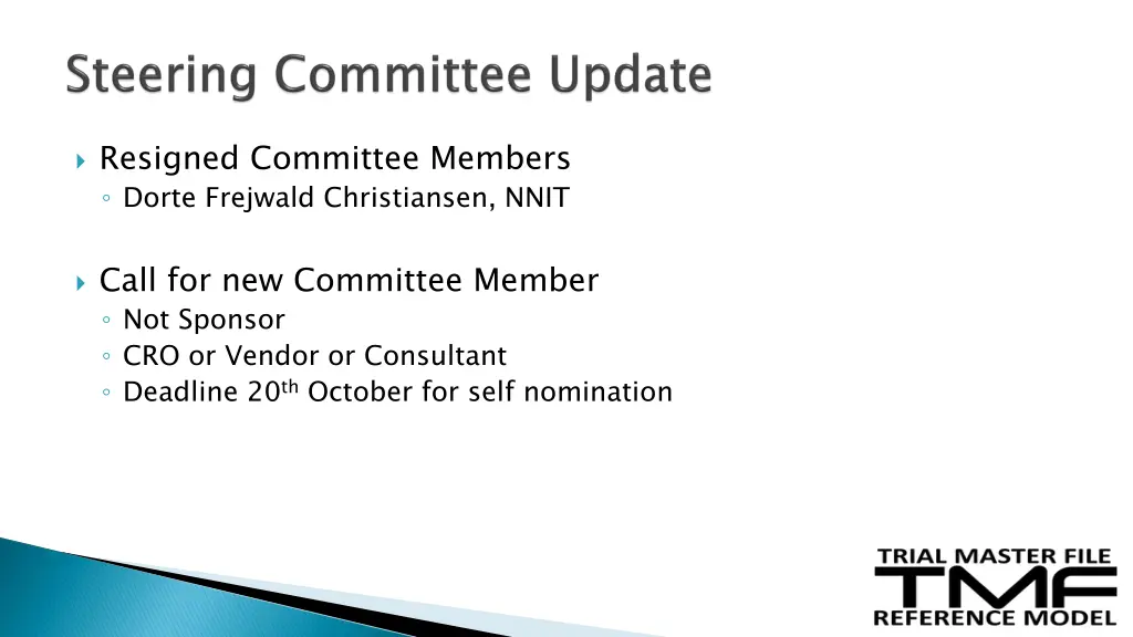 resigned committee members dorte frejwald