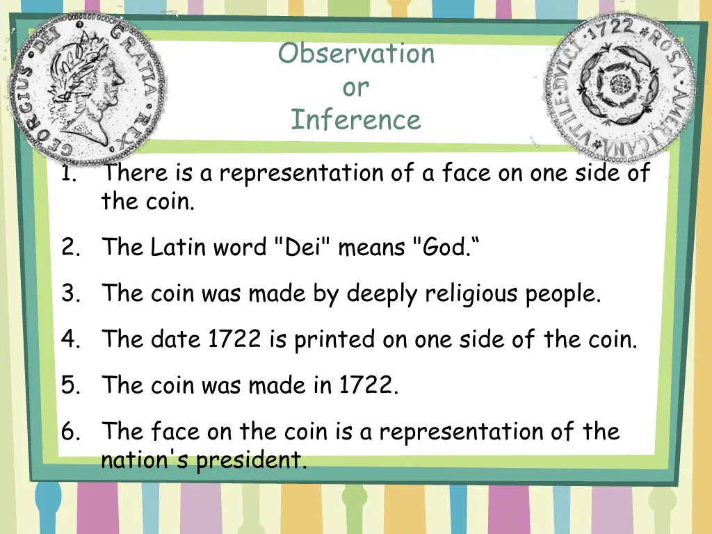 observation or inference