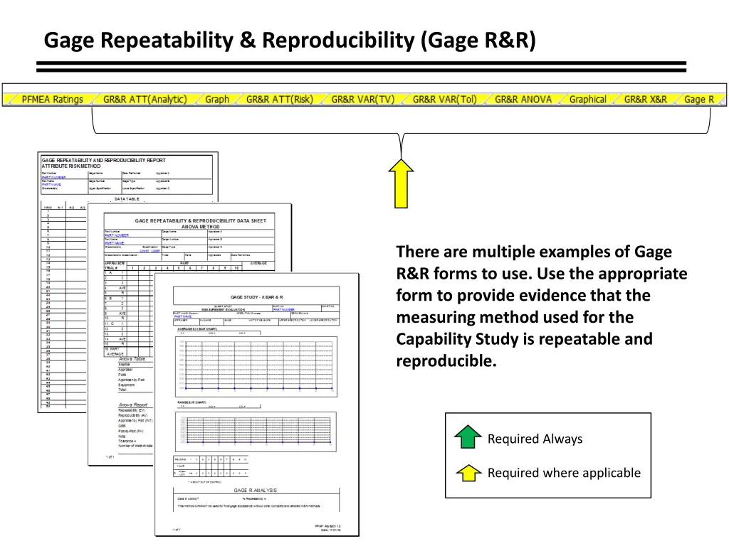 gage repeatability reproducibility gage r r