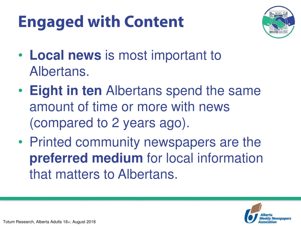 local news is most important to albertans eight