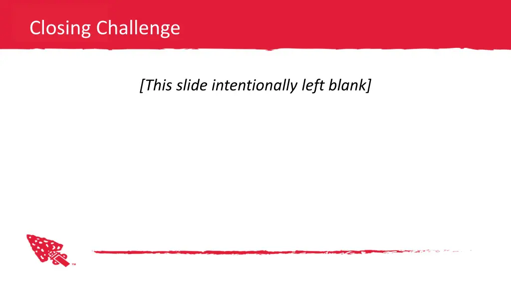 closing challenge 1