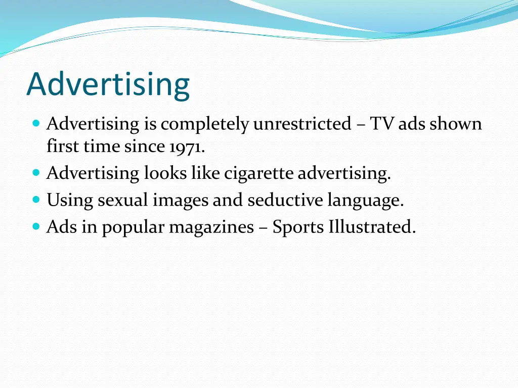 advertising