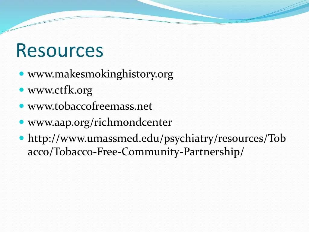 resources