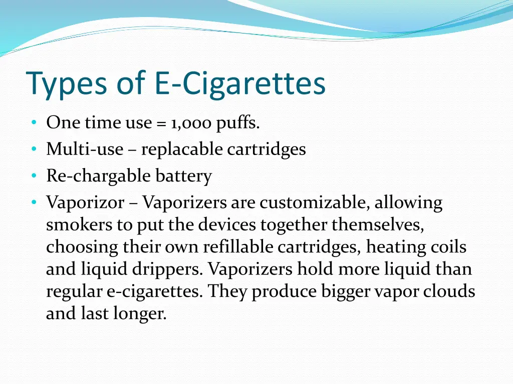 types of e cigarettes 1