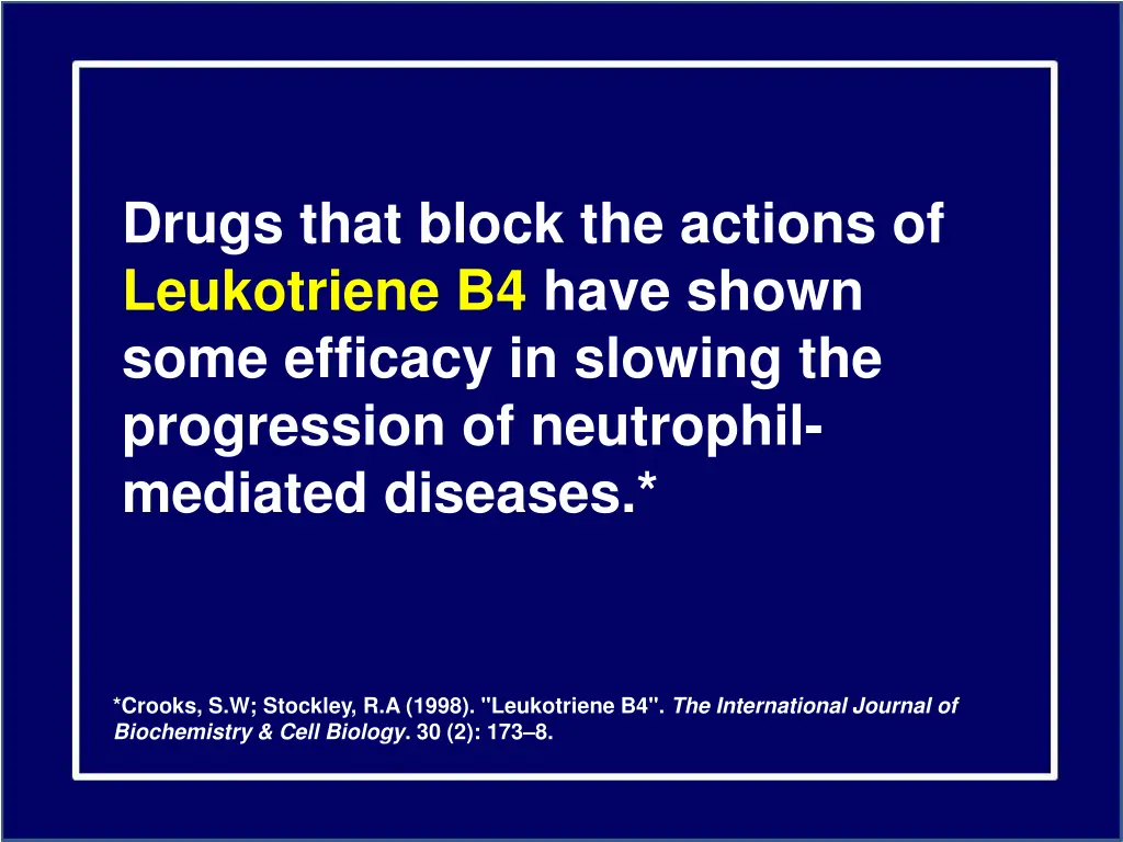 drugs that block the actions of leukotriene