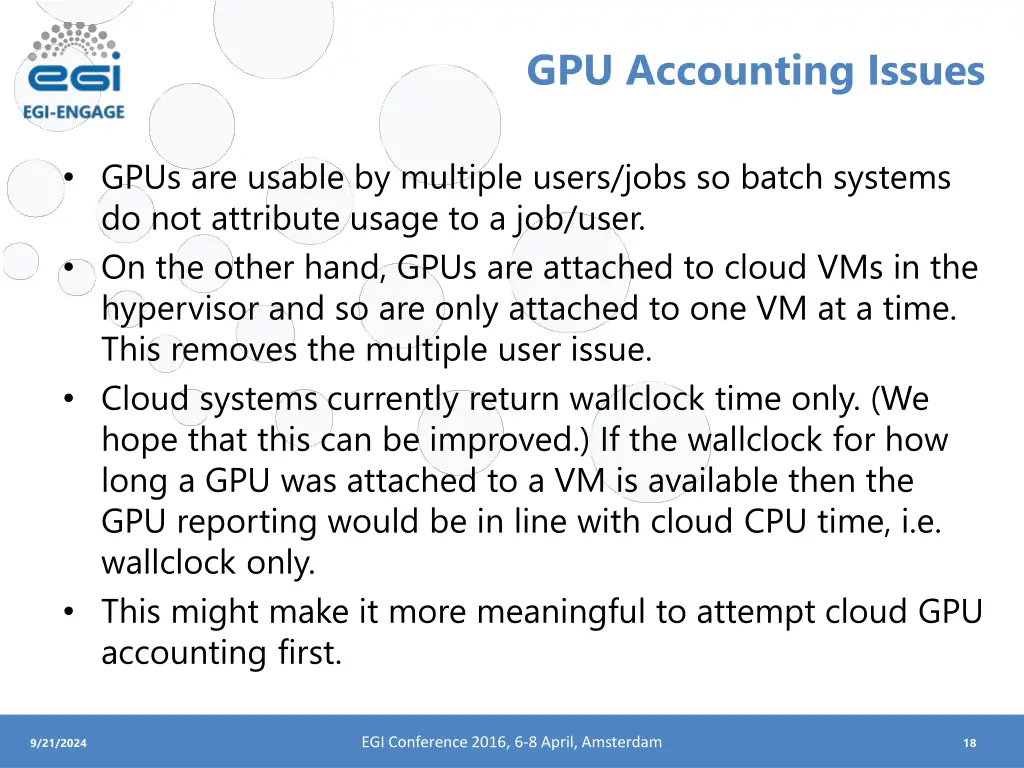 gpu accounting issues