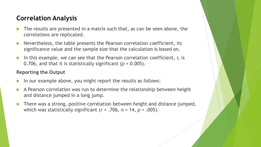 correlation analysis 2