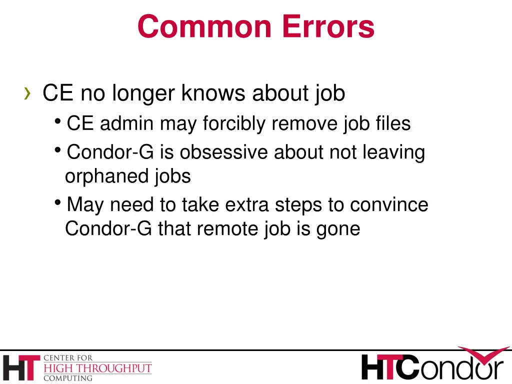 common errors 1