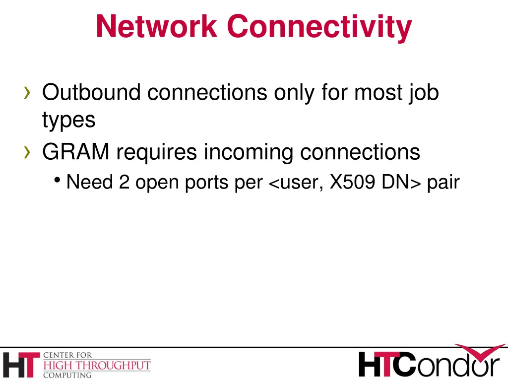 network connectivity