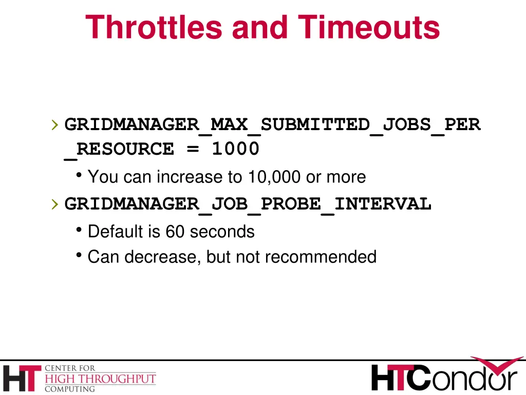 throttles and timeouts 1