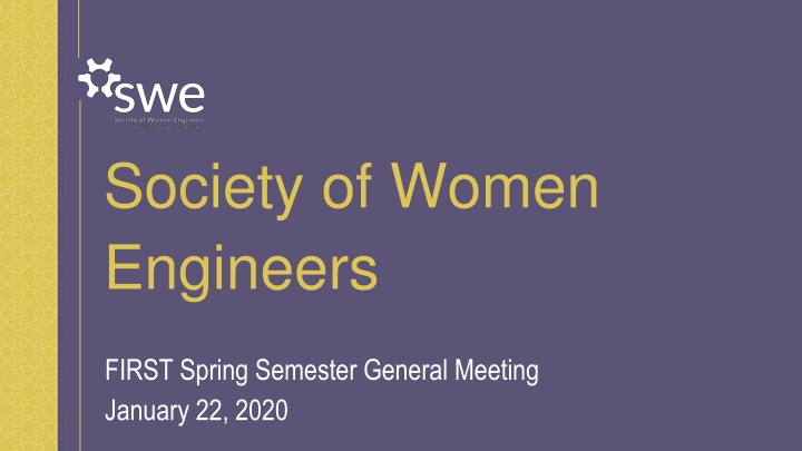 society of women engineers