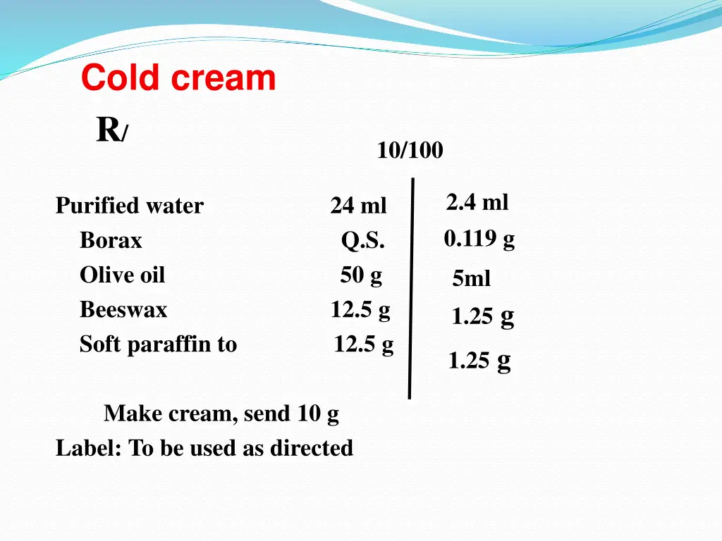 cold cream 3