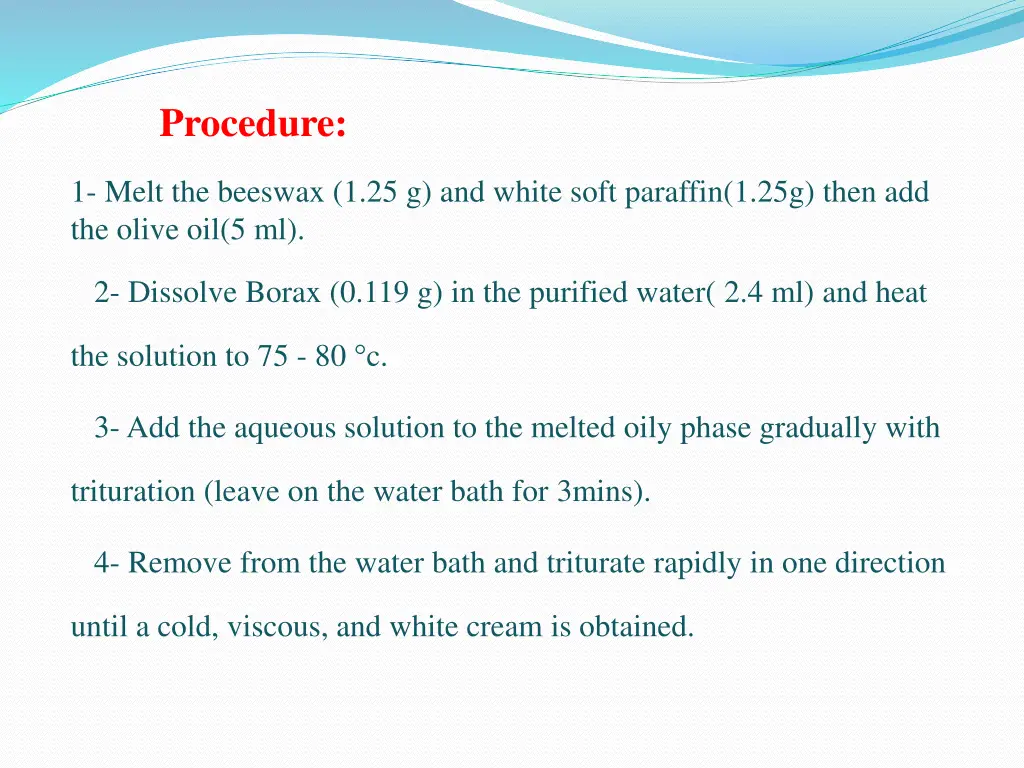 procedure 2