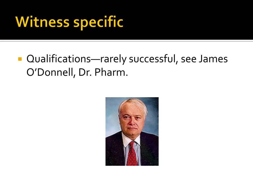 qualifications rarely successful see james