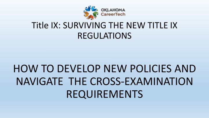 title ix surviving the new title ix regulations