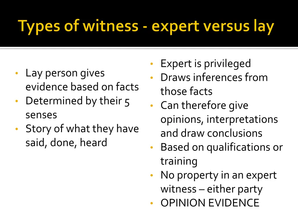 expert is privileged draws inferences from those