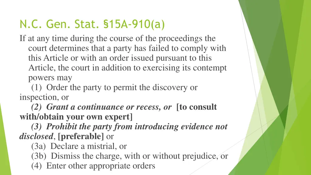 n c gen stat 15a 910 a if at any time during