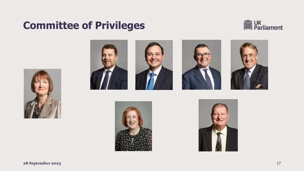 committee of privileges