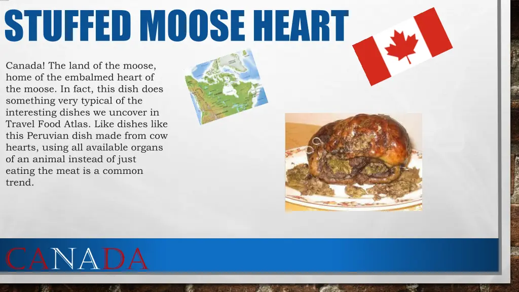 stuffed moose heart