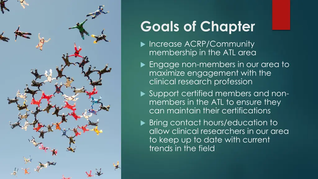 goals of chapter