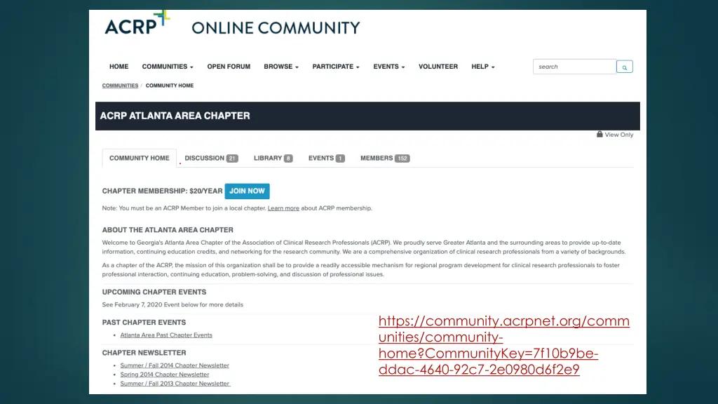 https community acrpnet org comm unities